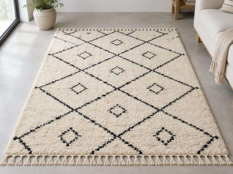 Berber wool rug (1.5 x 2m)